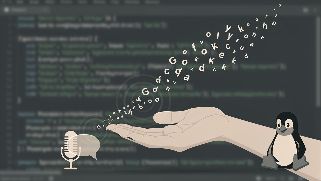 Speech to talk in Linux